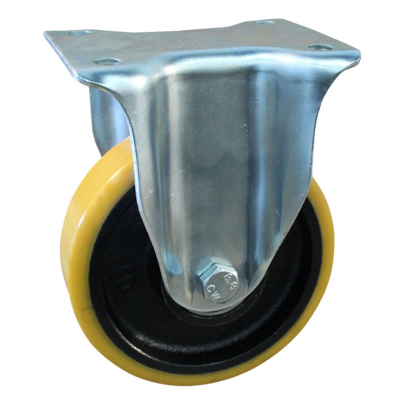 bokwiel 150mm serie 28 ᠆ 14 plaatbevestiging kogellager