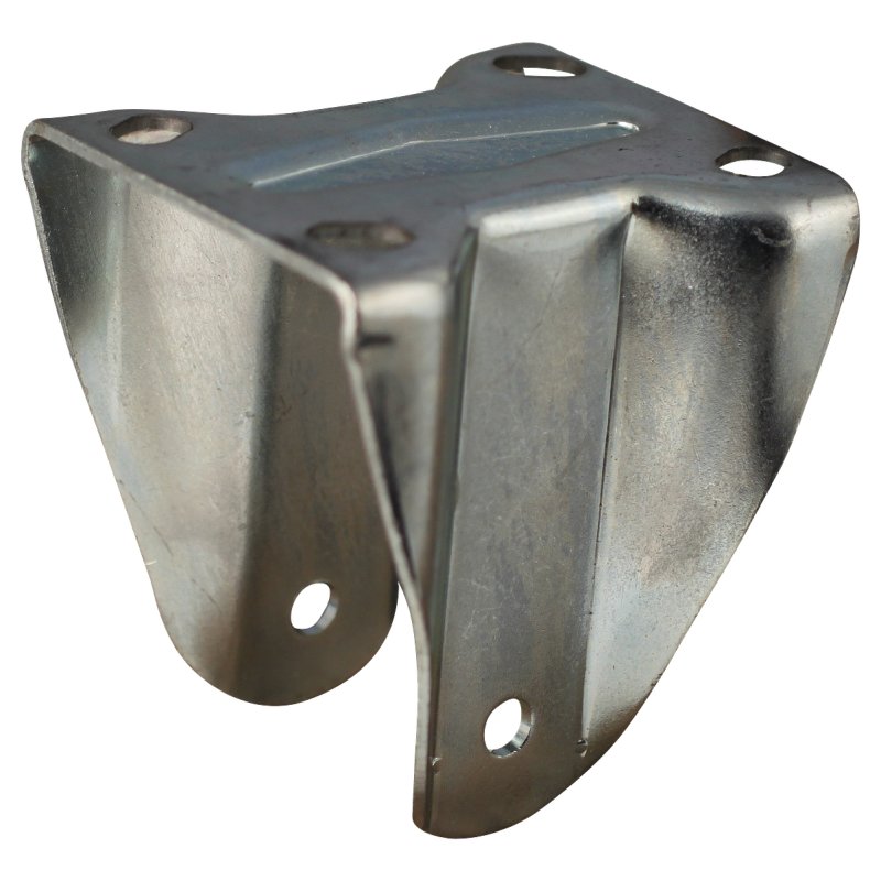 bokwiel 125mm serie 28 ᠆ 19 plaatbevestiging kogellager