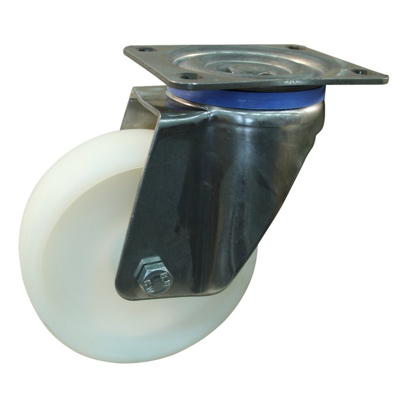 roulette pivotante 150mm serie 34 ᠆ 35 montage de la plaque palier lisse