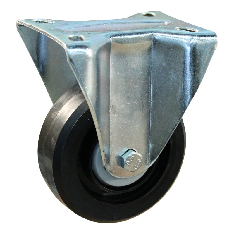 Bockrolle 125mm Serie 07 ᠆ 19 Plattenbefestigung Kugellager