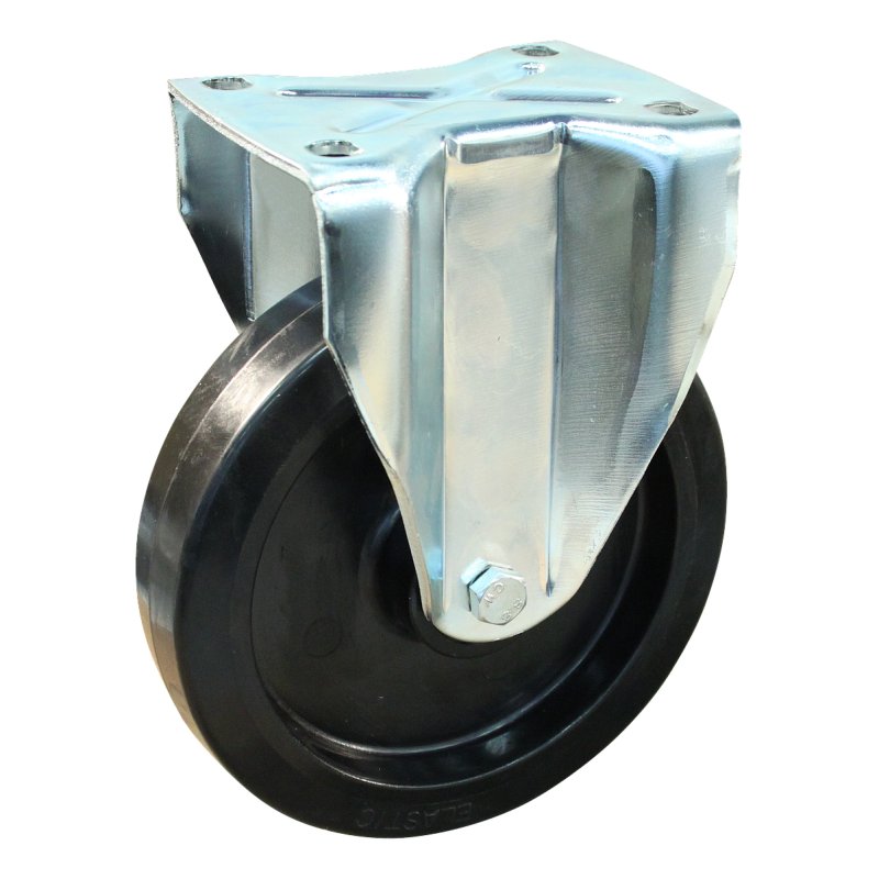 Bockrolle 200mm Serie 07 ᠆ 19 Plattenbefestigung Rollenlager