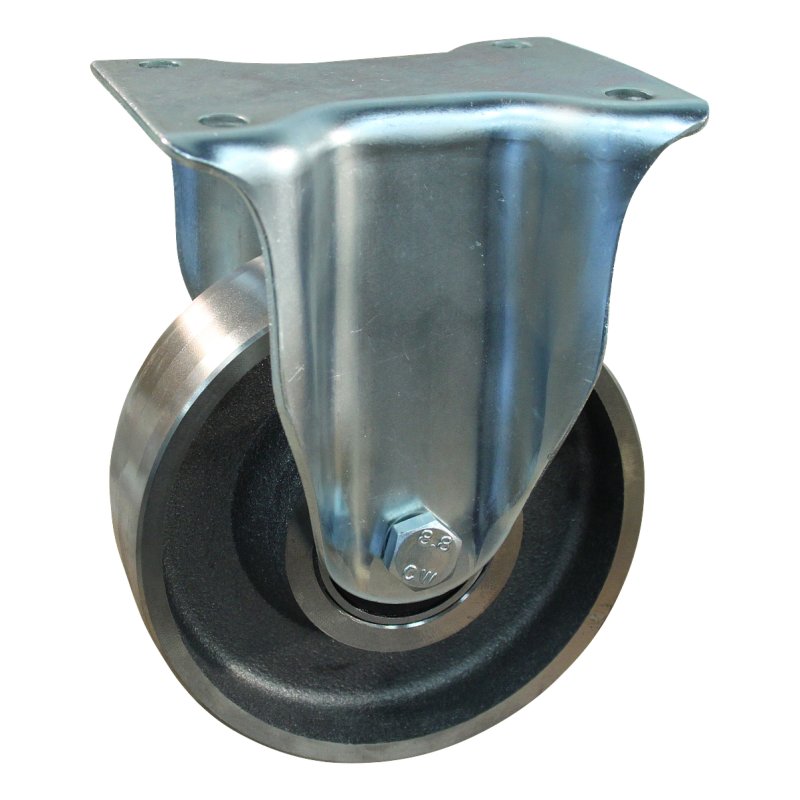 Bockrolle 150mm serie 45 ᠆ 14 Plattenbefestigung Kugellager