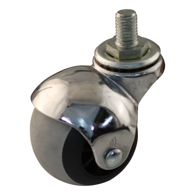 swivel castor 50mm series 66 - 54 draadstift M10 plain bore
