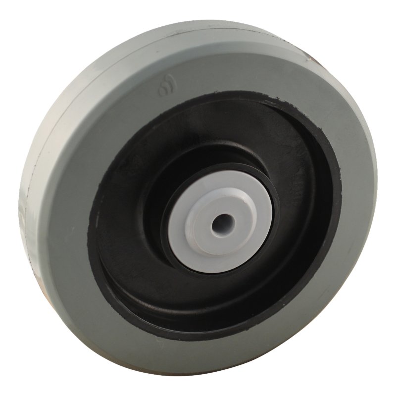 roulette pivotante avec frein 200mm série 14 ᠆ 31 trou pour boulon Roulement à billes en inox
