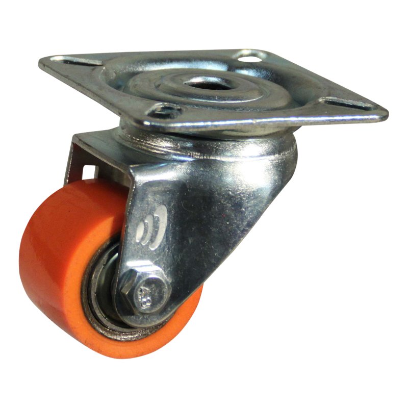 zwenkwiel 50mm serie 28 - 23 plaatbevestiging kogellager