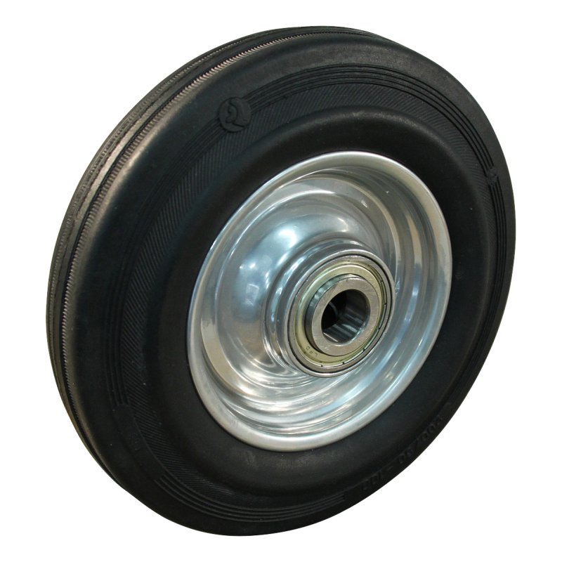 zwenkwiel 200mm serie 02 ᠆ 14 plaatbevestiging kogellager