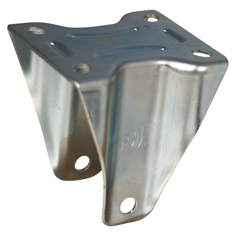 bokwiel 125mm serie 14 ᠆ 12 plaatbevestiging kogellager