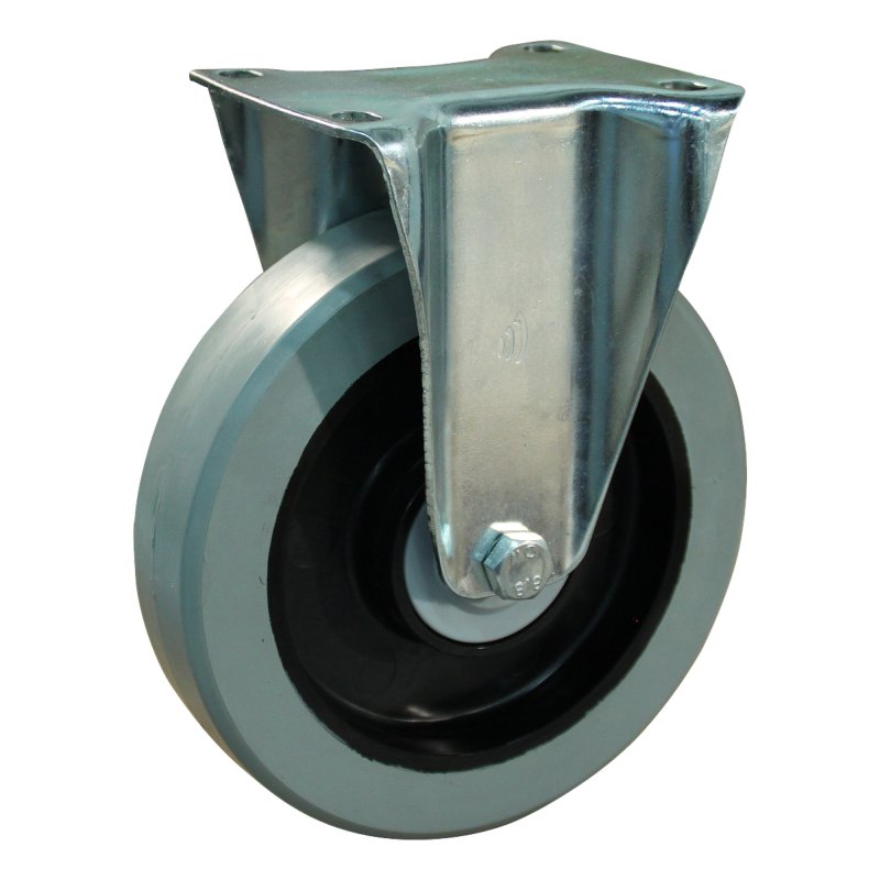 bokwiel 200mm serie 14 ᠆ 12 plaatbevestiging kogellager