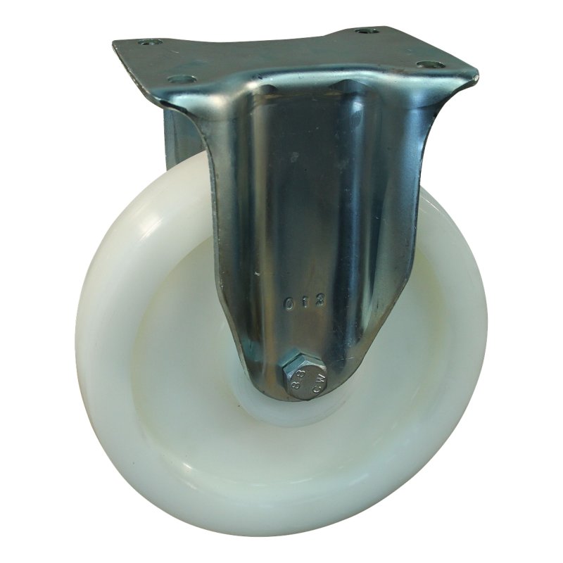 bokwiel 200mm serie 33 ᠆ 14 plaatbevestiging glijlager