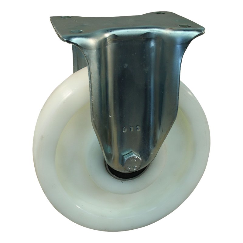 Bockrolle 200mm serie 33 ᠆ 14 Plattenbefestigung Kugellager
