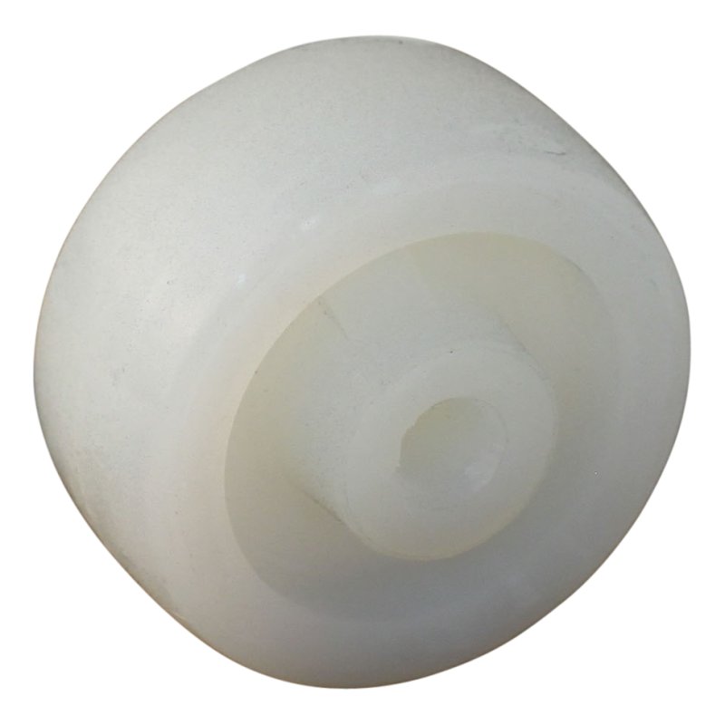 fixed castor 65mm serie 33 ᠆ 14 plate mounting plain bore