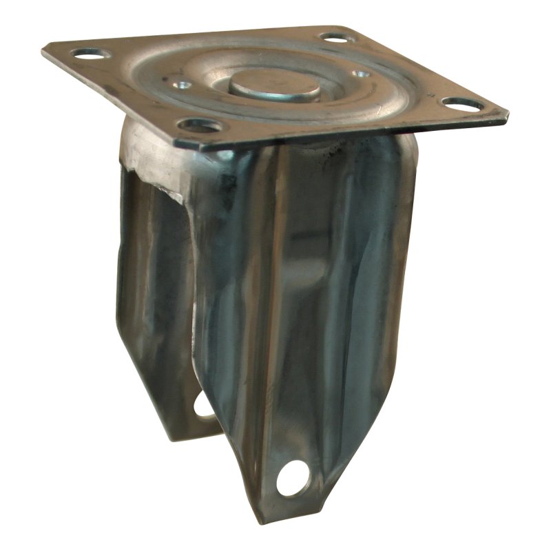 bokwiel 100mm serie 68 ᠆ 37 plaatbevestiging glijlager