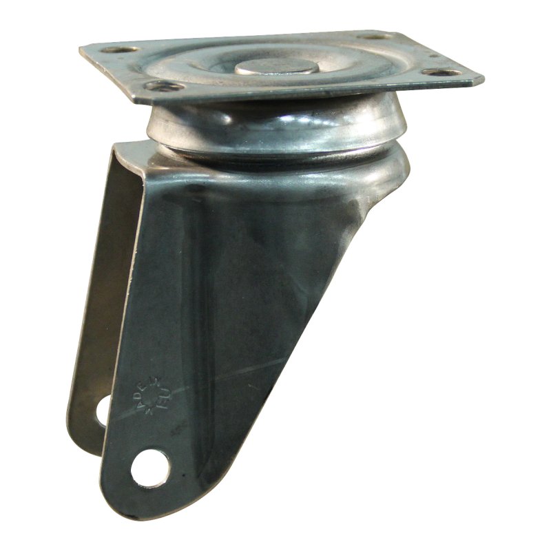 zwenkwiel 100mm serie 68 ᠆ 37 plaatbevestiging glijlager