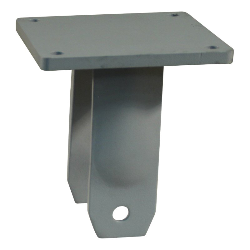 fixed castor 180mm series 28 ᠆ 20 plate mounting ball bearing
