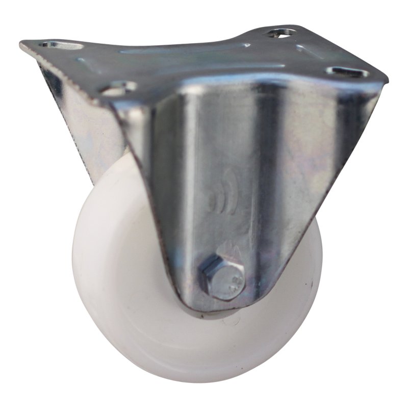 Bockrolle 80mm Serie 34-13 Plattenbefestigung Rollenlager