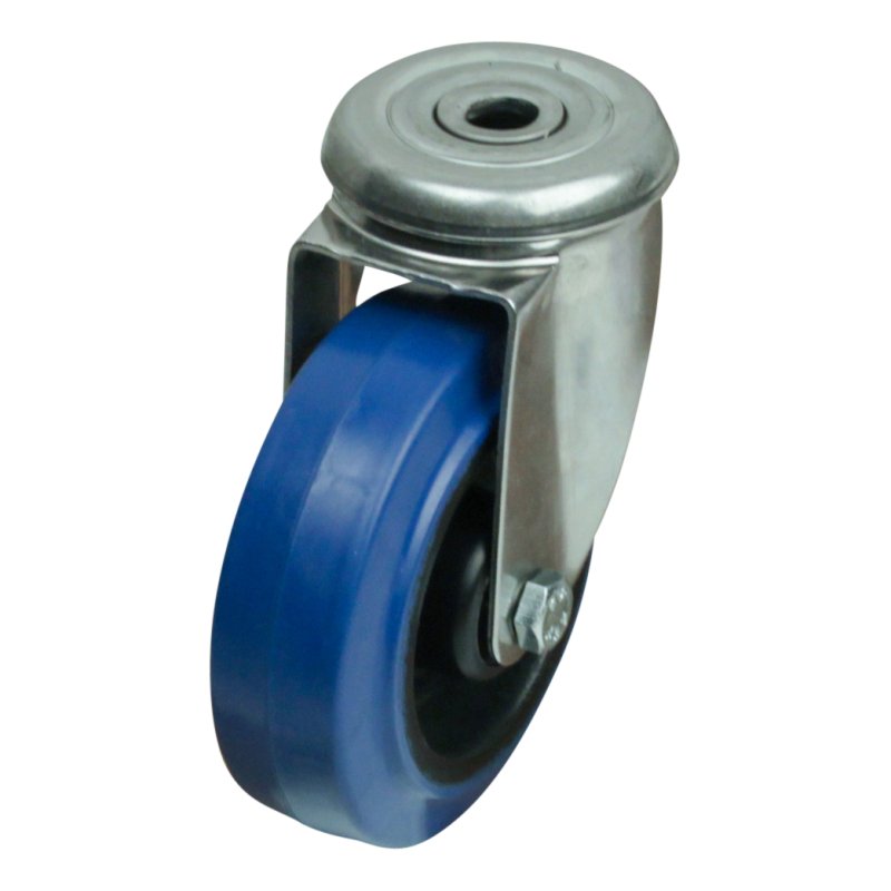 Lenkrolle 100mm Serie 13 ᠆ 30 Rückenloch Rollenlager
