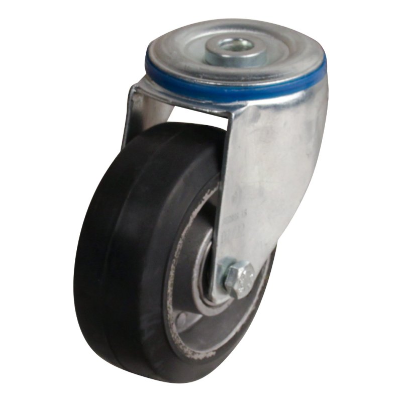swivel castor 100mm series 10 ᠆ 15 bolt hole ball bearing