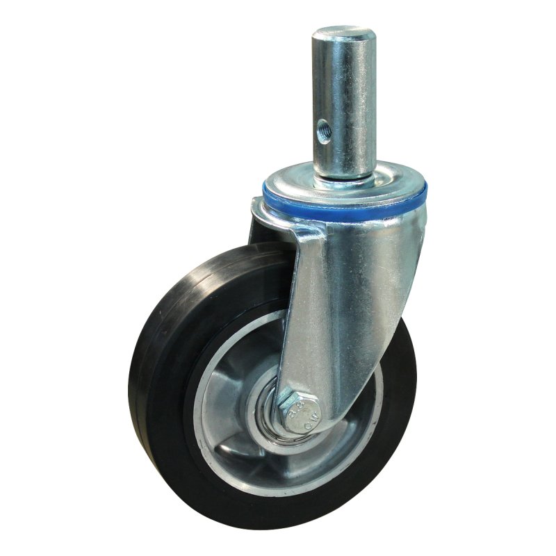 swivel castor 125mm series 10 ᠆ 15 pin ball bearing