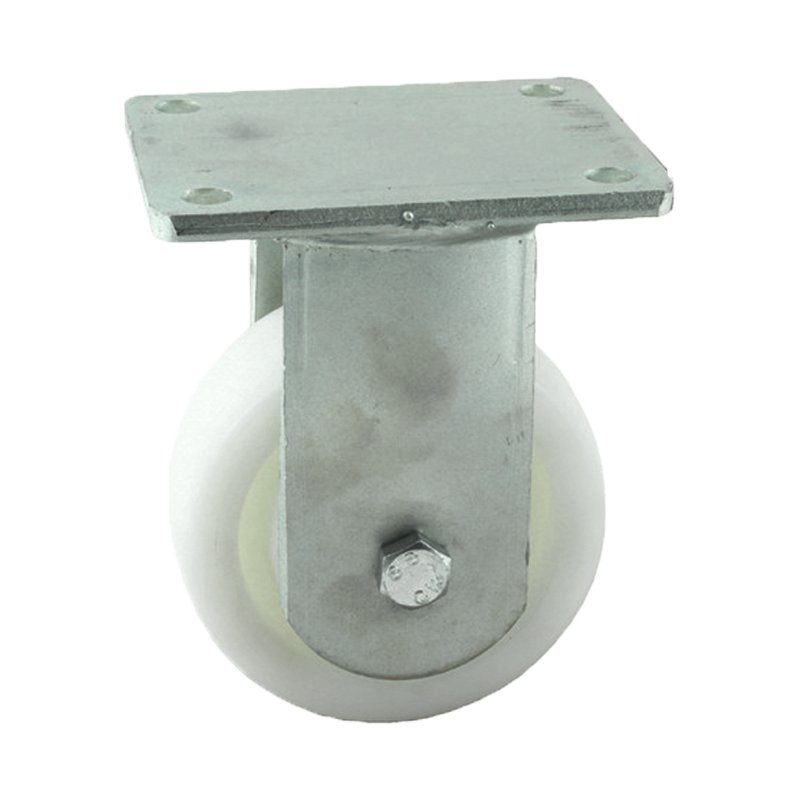 bokwiel 125mm serie 33 ᠆ 22 plaatbevestiging glijlager