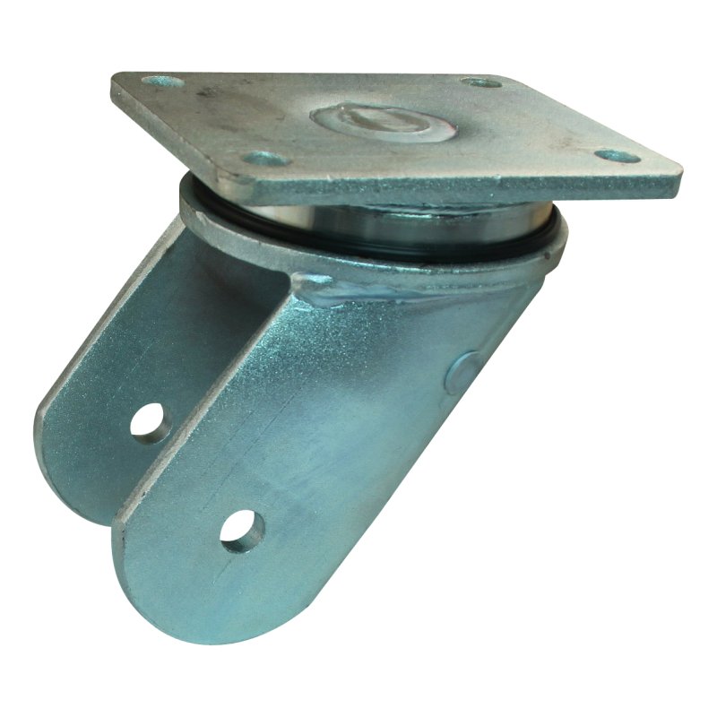 swivel castor 125mm serie 33 ᠆ 22 plate mounting ball bearing