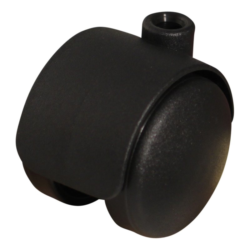 roulette pivotante 50mm série 65 - 68 draadstift M8 palier lisse