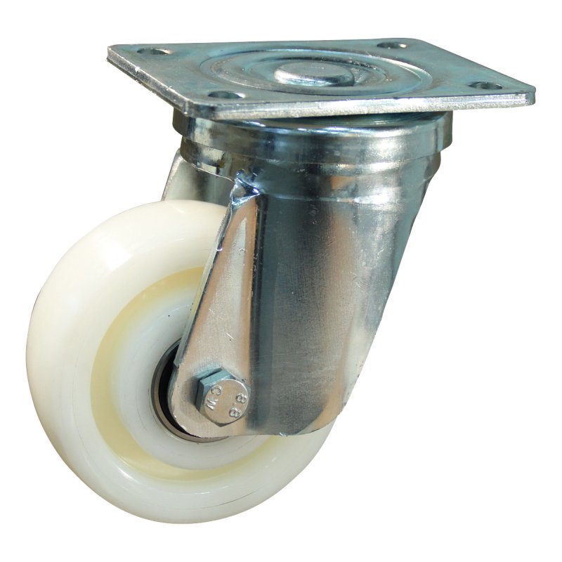 roulette pivotante 150mm serie 33 ᠆ 18 montage de la plaque palier lisse