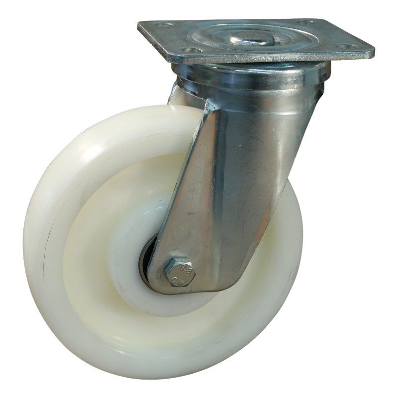 Lenkrolle 250mm serie 33 ᠆ 18 Plattenbefestigung Kugellager