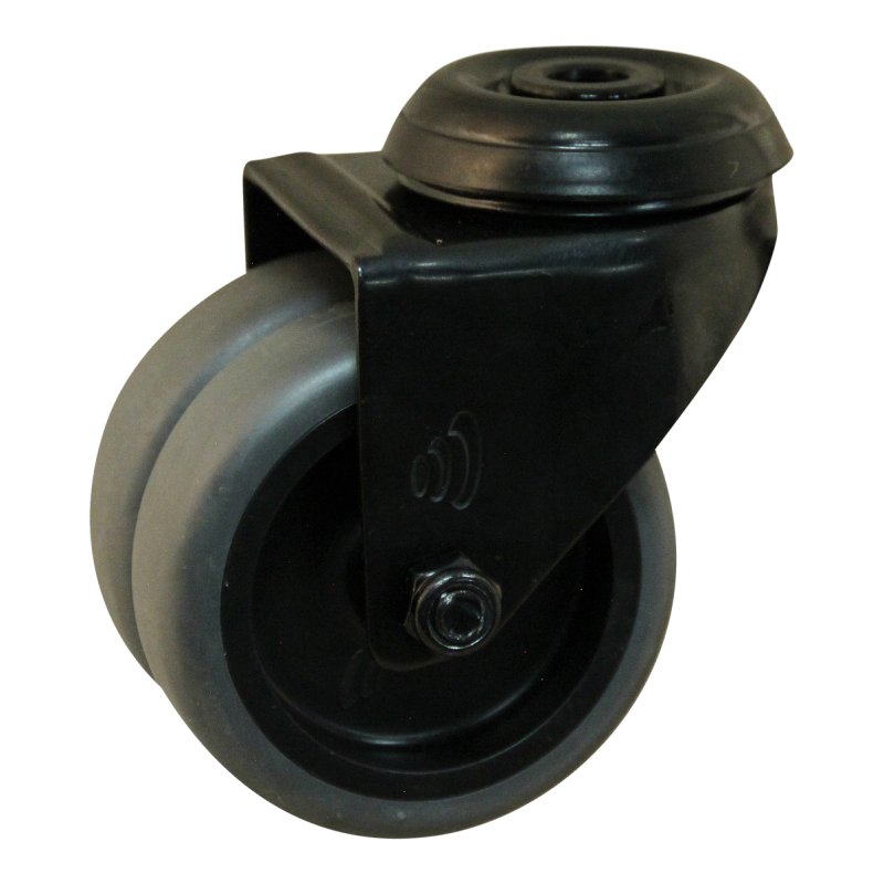 zwenkwiel 75mm Novio Black serie 68 - 62 boutgat glijlager