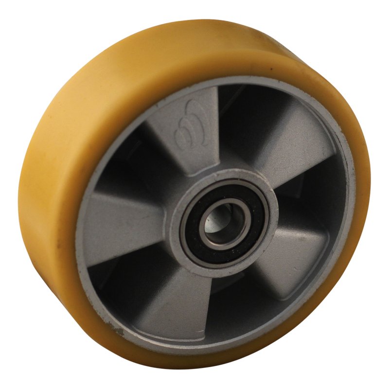 roulette pivotante avec frein 125mm série 29 ᠆ 15 trou pour boulon roulement à billes