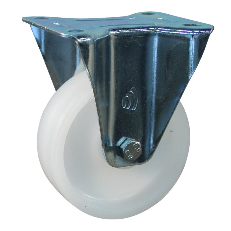 bokwiel 100mm serie 34 ᠆ 12 plaatbevestiging rollager