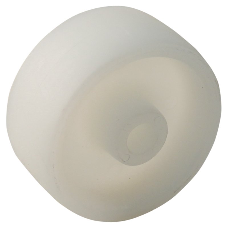 bokwiel 65mm serie 34 ᠆ 12 plaatbevestiging glijlager