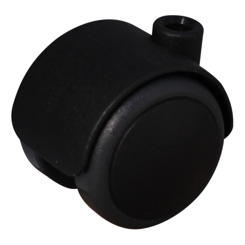 swivel castor 50mm series 74 - 68 draadstift M8 plain bore