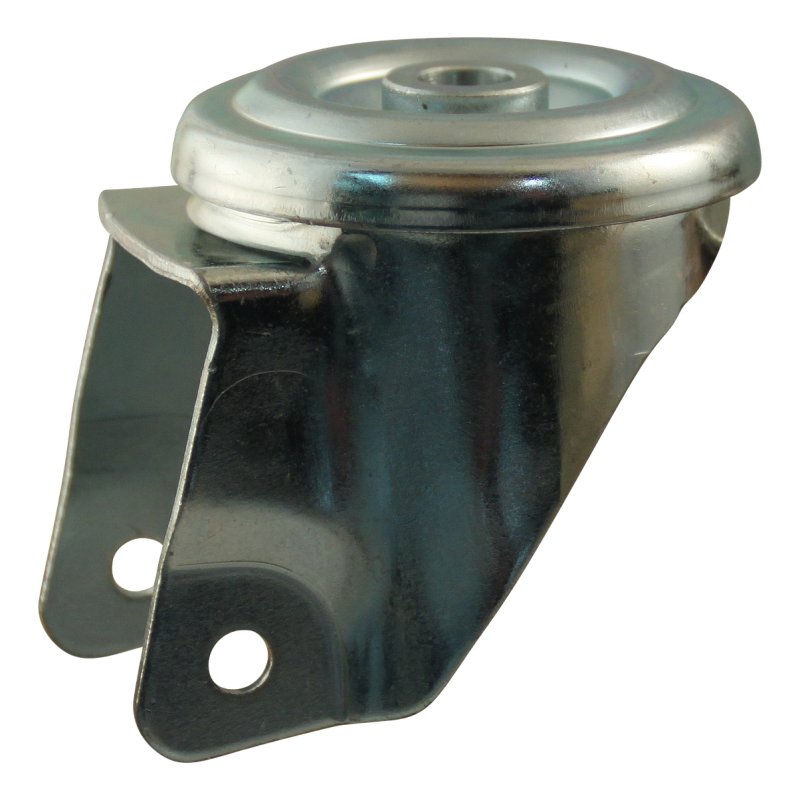 roulette pivotante 100mm trou pour boulon roulement à billes