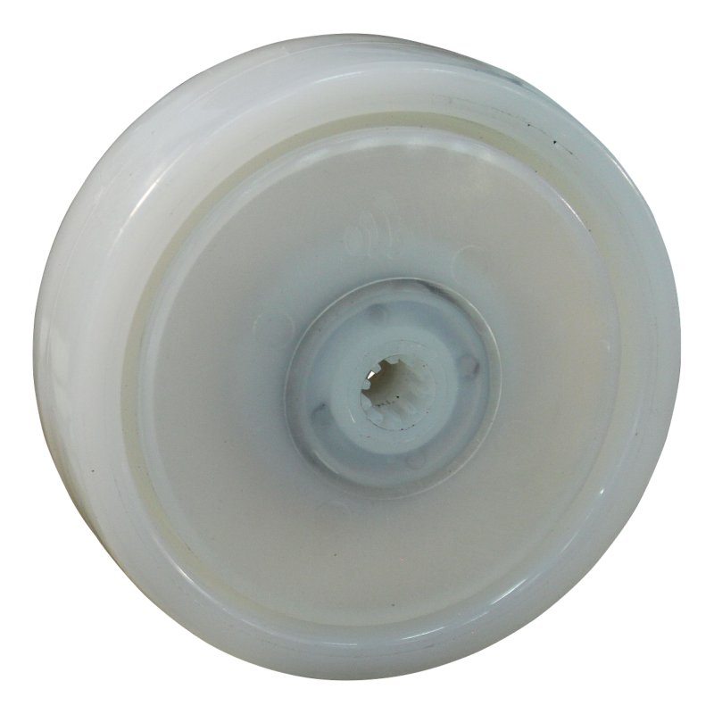 fixed castor 100mm serie 34 ᠆ 19 plate mounting ball bearing