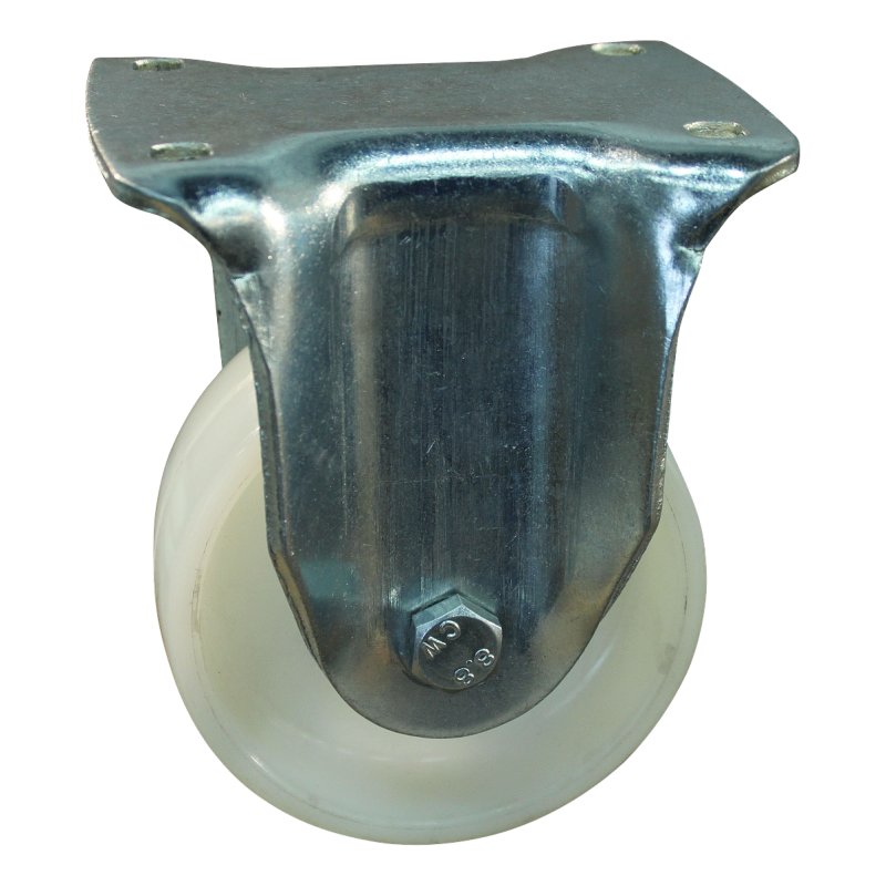 bokwiel 125mm serie 33 ᠆ 14 plaatbevestiging kogellager