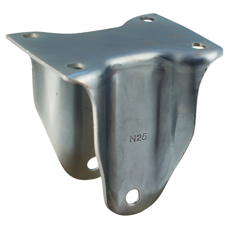 bokwiel 150mm serie 34 ᠆ 14 plaatbevestiging kogellager