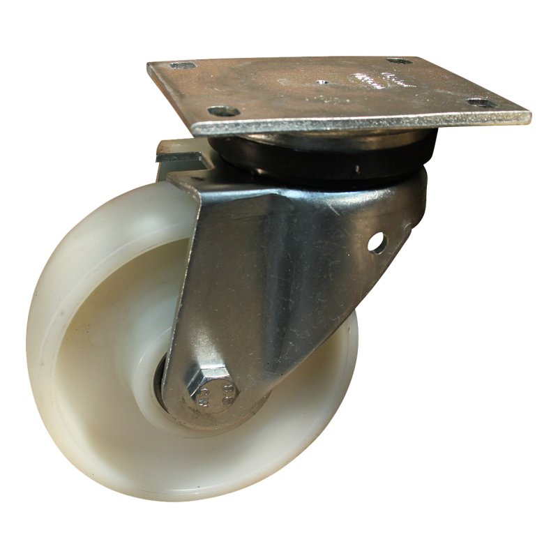 swivel castor 150mm serie 34 ᠆ 14 plate mounting ball bearing