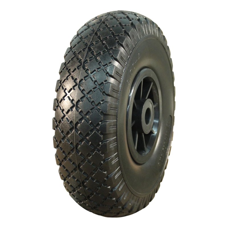 swivel castor with brake + roller bearing Ø20 NL75mm plastic black 3.00x4 block 2.10X4 91 plate mounting roller bearing
