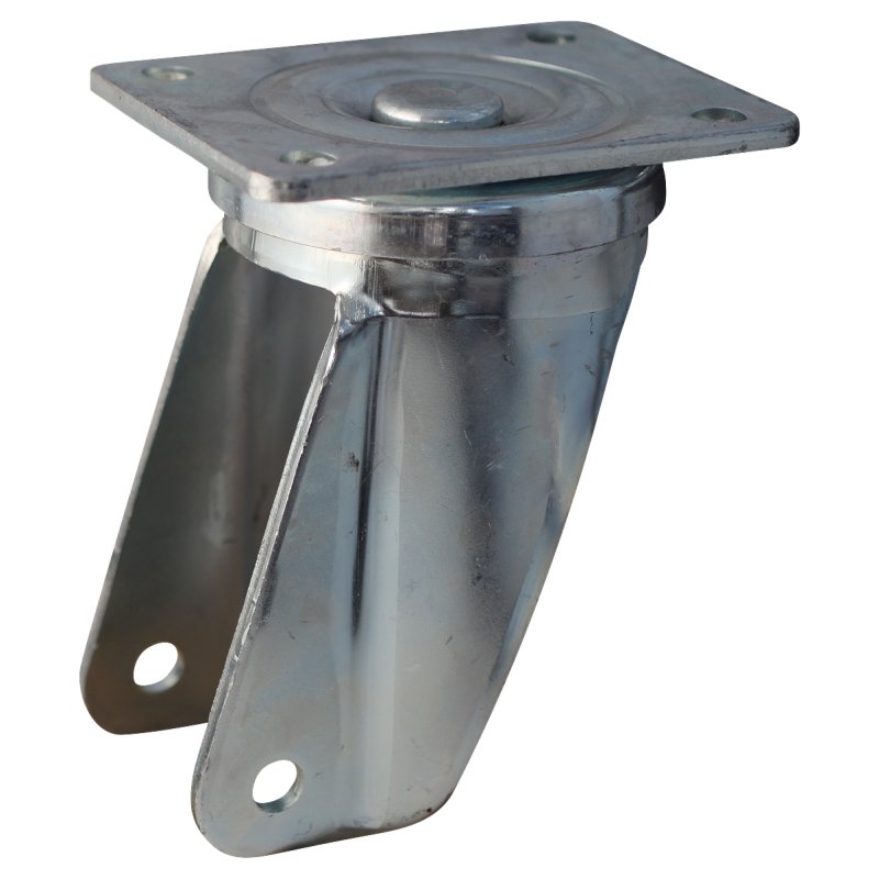 roulette pivotante 200mm serie 45 ᠆ 18 montage de la plaque palier lisse