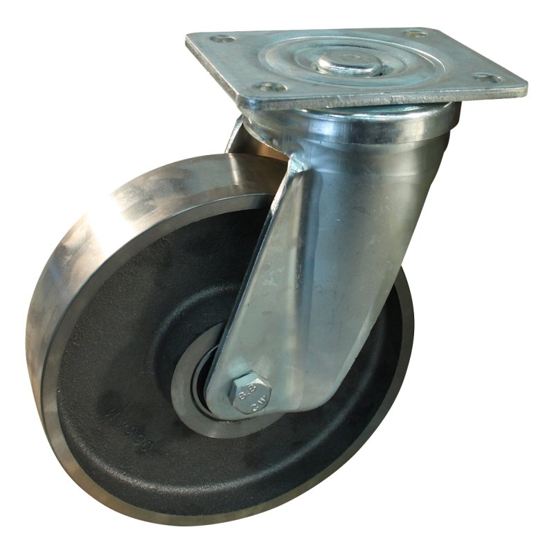 zwenkwiel 200mm serie 45 ᠆ 18 plaatbevestiging kogellager