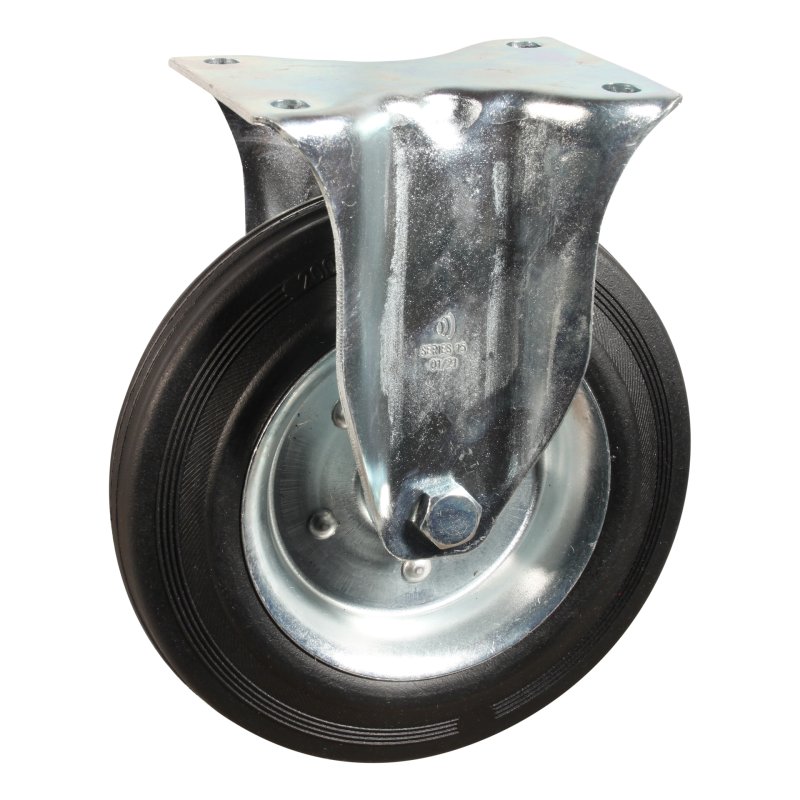 bokwiel 200mm serie 02 - 15 plaatbevestiging rollager