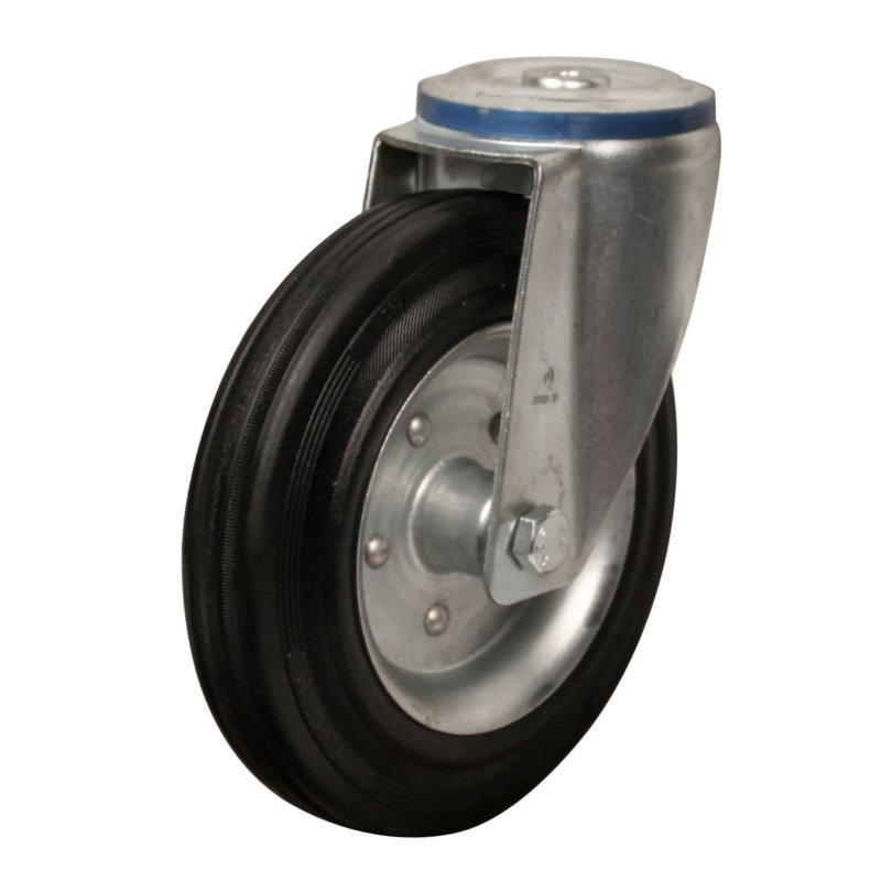 Lenkrolle 200mm Serie 02 ᠆ 15 Rückenloch Rollenlager