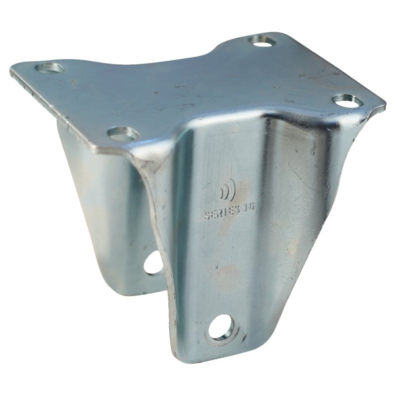 fixed castor 160mm serie 21 ᠆ 16 plate mounting ball bearing