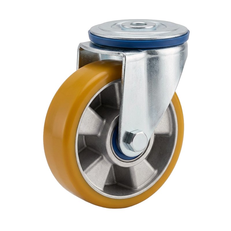 Lenkrolle 125mm Serie 29 ᠆ 10 Rückenloch Kugellager