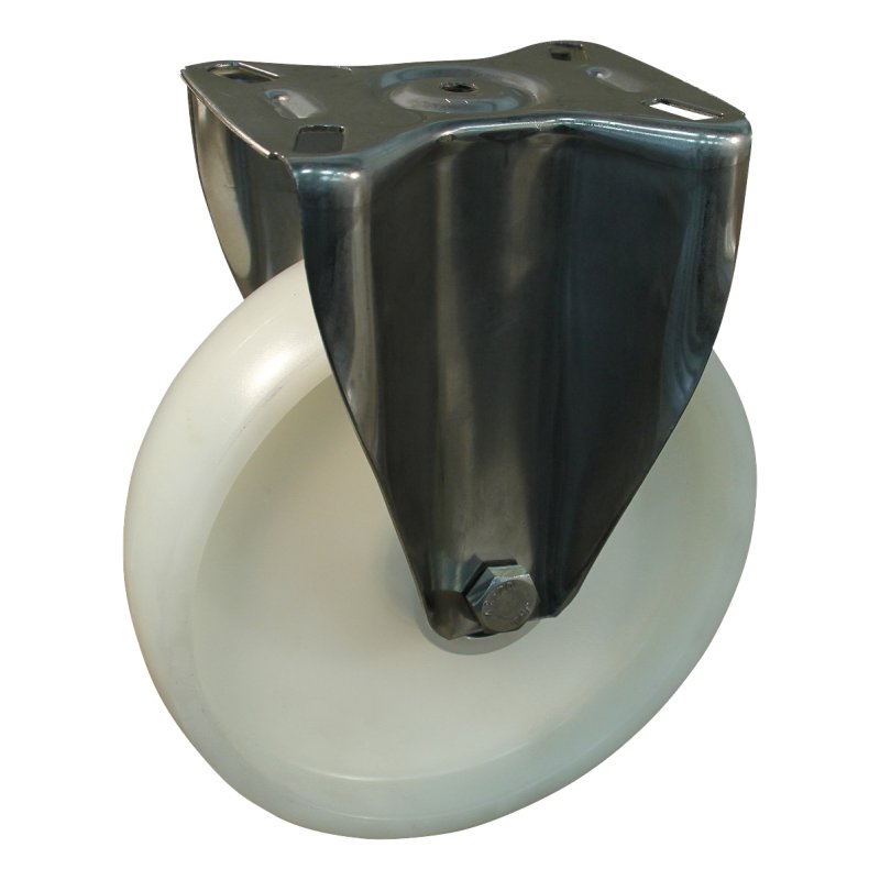 bokwiel 200mm serie 34 ᠆ 30 plaatbevestiging glijlager