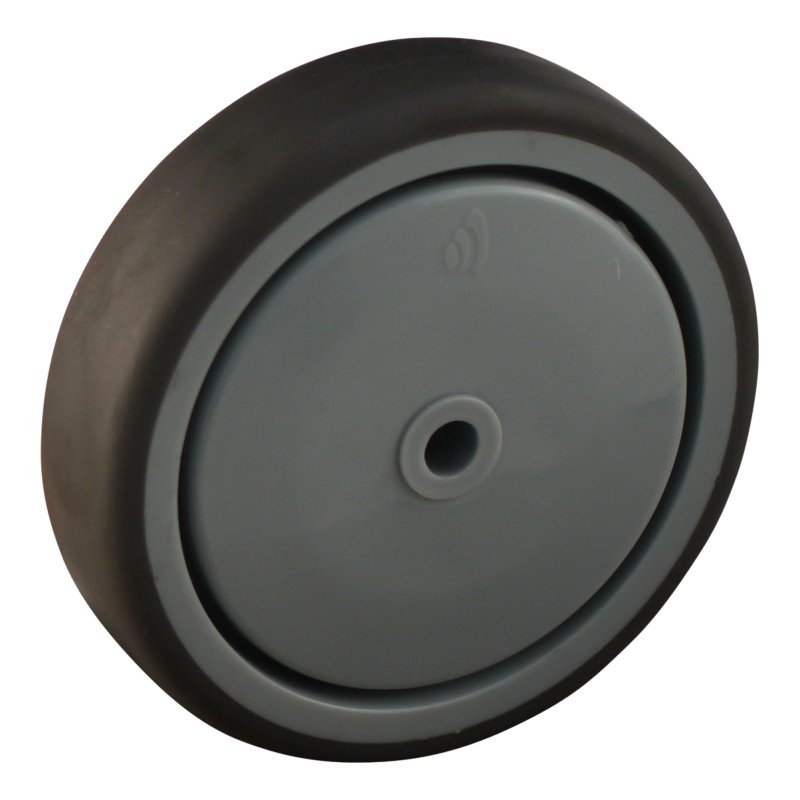 Bockrolle 100mm serie 68 ᠆ 60 Plattenbefestigung Kugellager