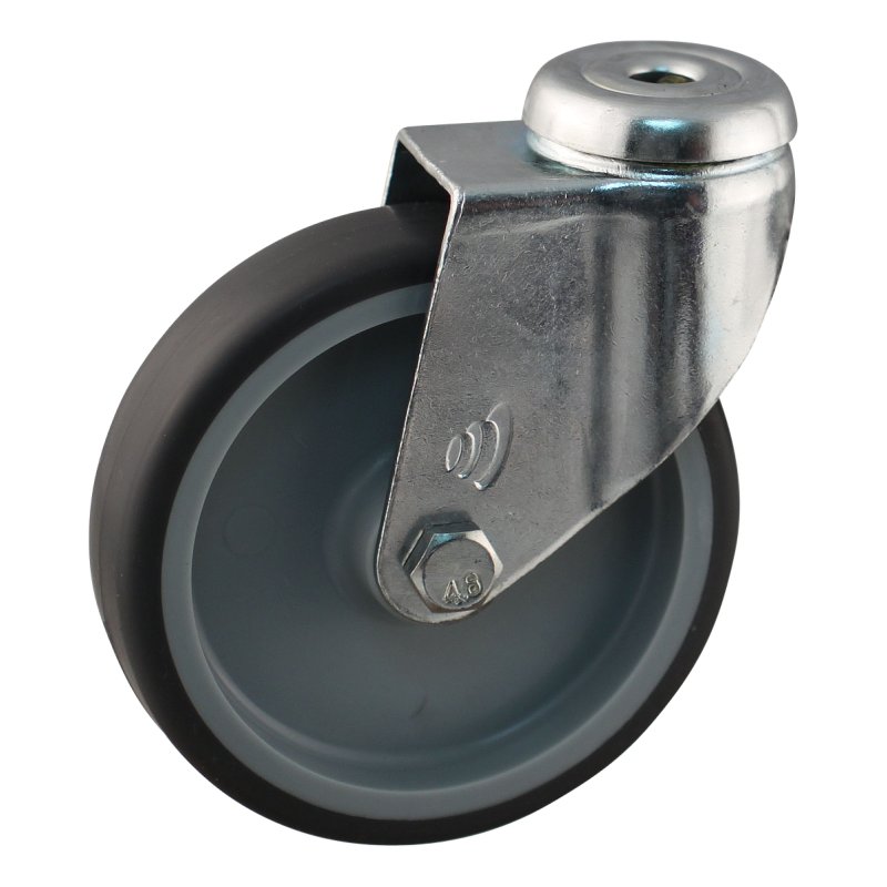zwenkwiel 100mm serie 68 - 60 boutgat glijlager