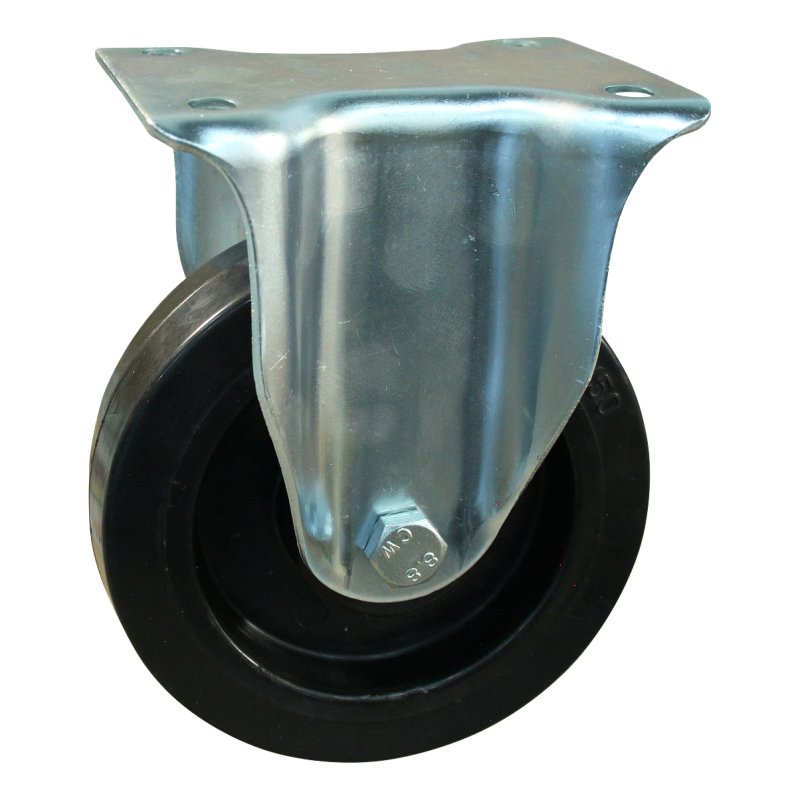 bokwiel 200mm serie 07 ᠆ 14 plaatbevestiging rollager