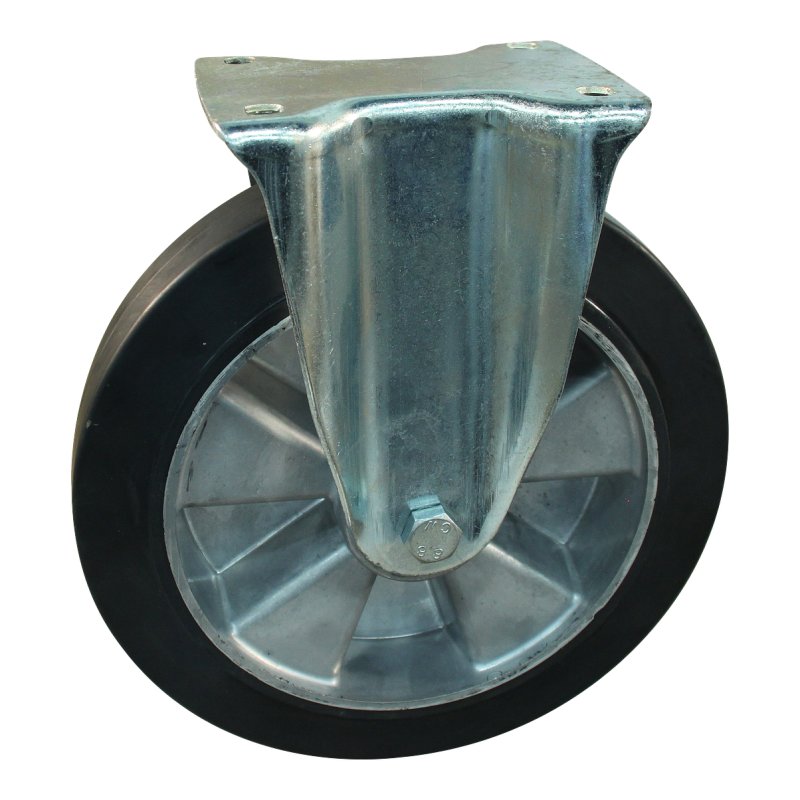 bokwiel 250mm serie 10 ᠆ 11 plaatbevestiging kogellager