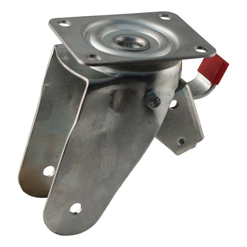 Lenkrolle mit Feststeller 250mm Serie 10 ᠆ 11 Plattenbefestigung Kugellager